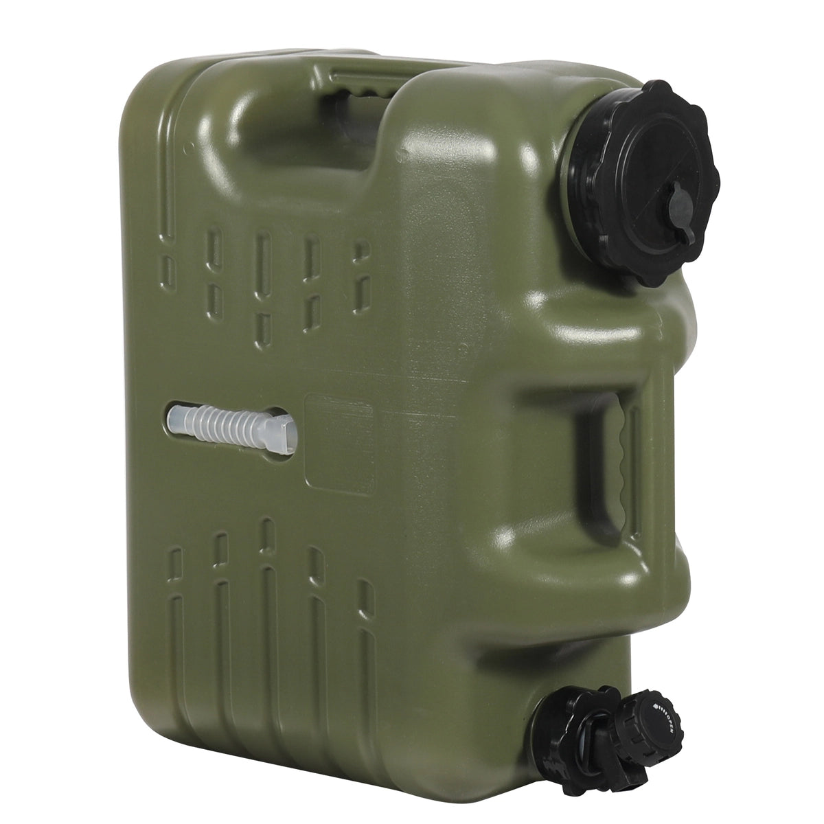 Portable Camping Water Container with Spigot and Wheels