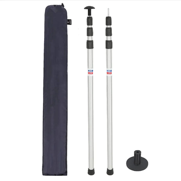 exped tarp pole 240 - tarpstange Redcamp Aluminum Adjustable Telescoping Tarp Poles