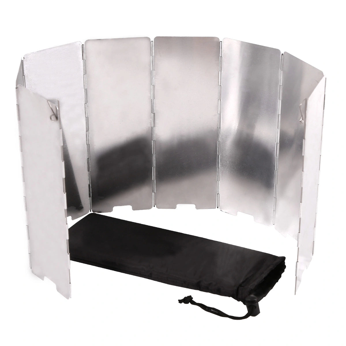 Folding Outdoor Stove Windscreen,9/10/12 Plates