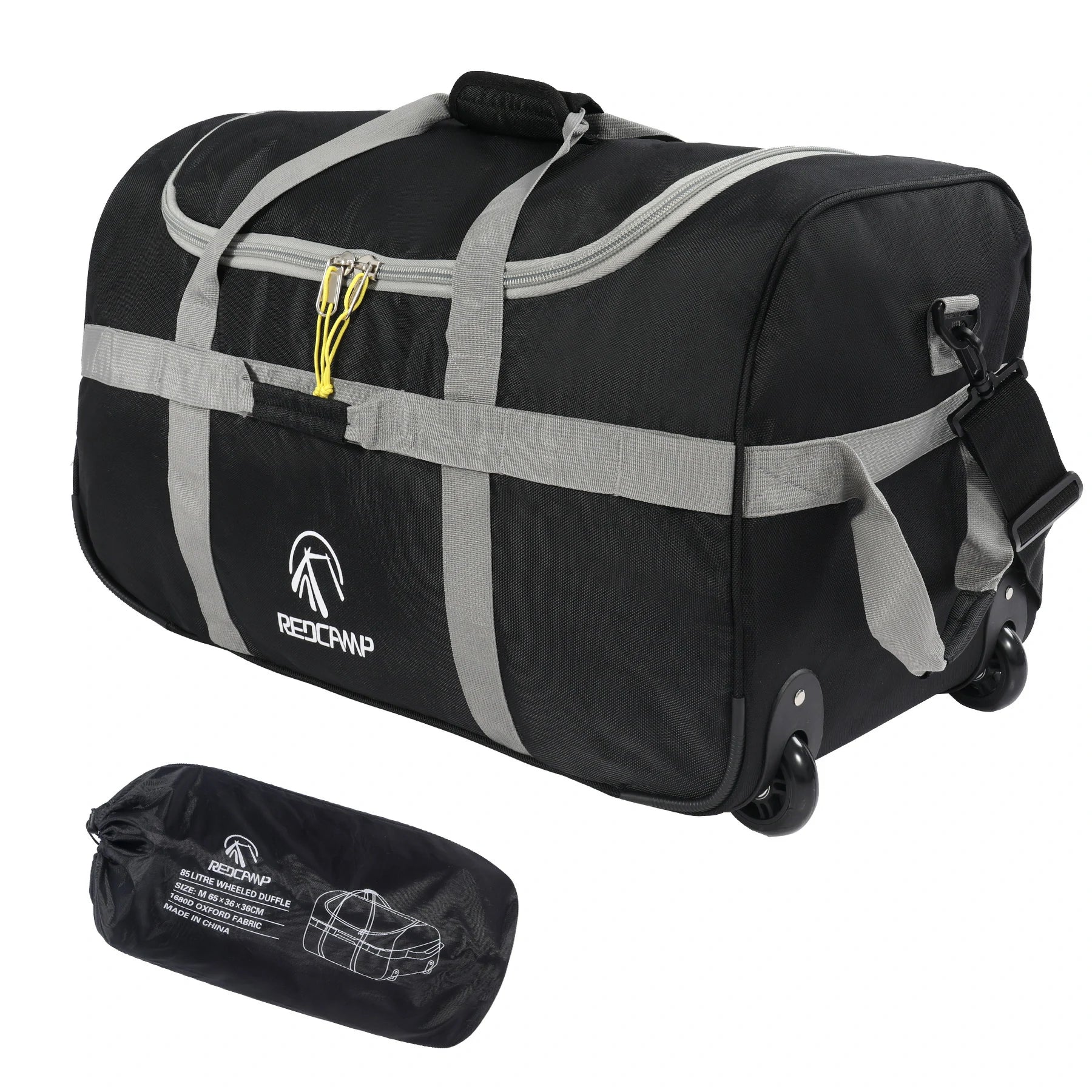 Foldable Duffle Bag with Wheels for Travel 85/120L