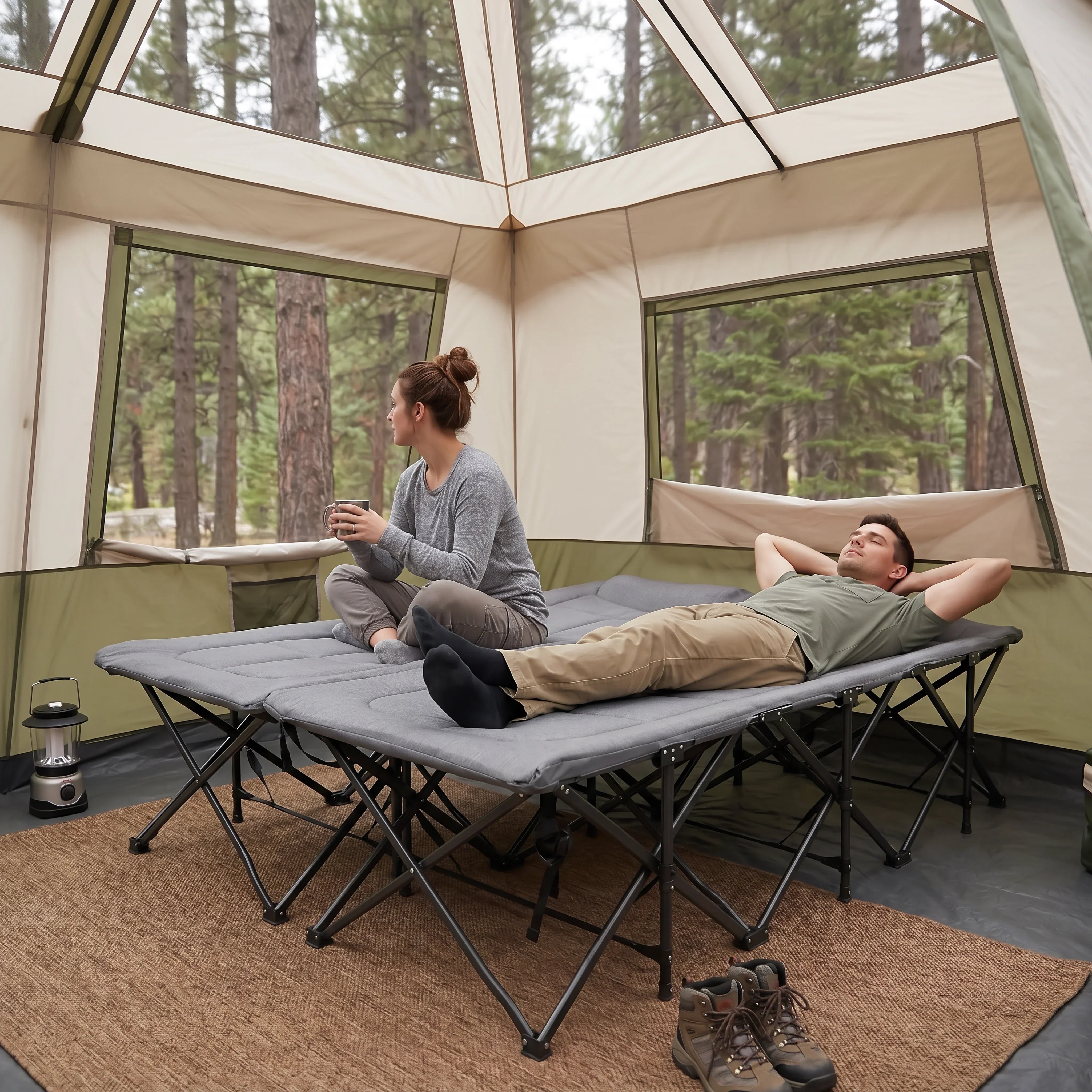 Why We Built a 2-in-1 Camping Cot for Couples and Car Camping