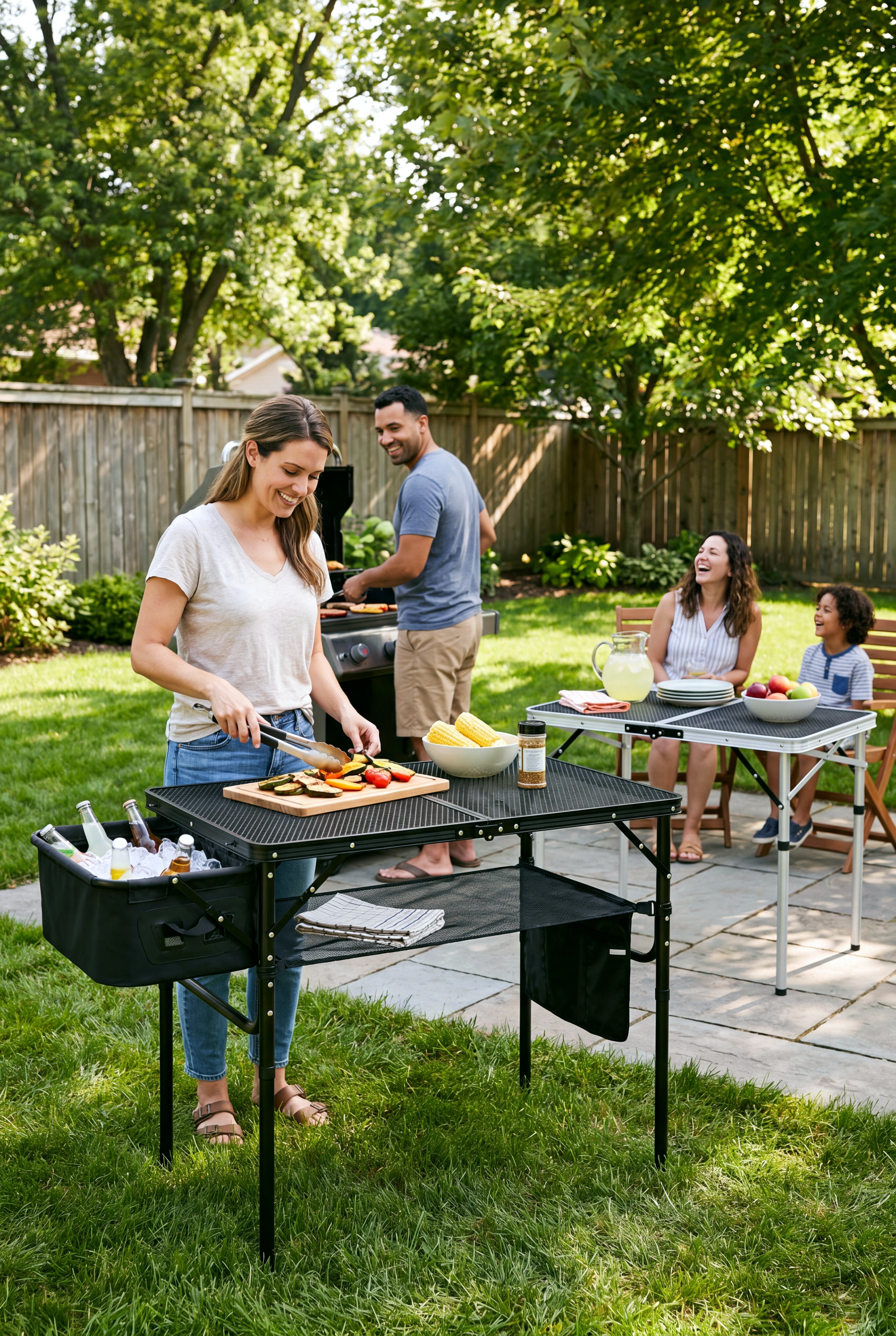 Camping Grill Table