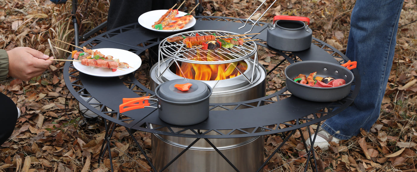 Fire Pit and Accessories