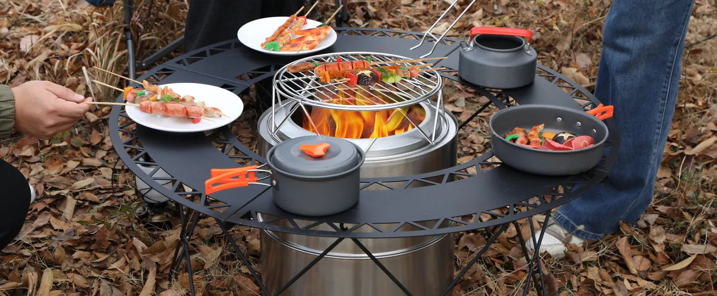 Fire Pit and Accessories - Redcamp