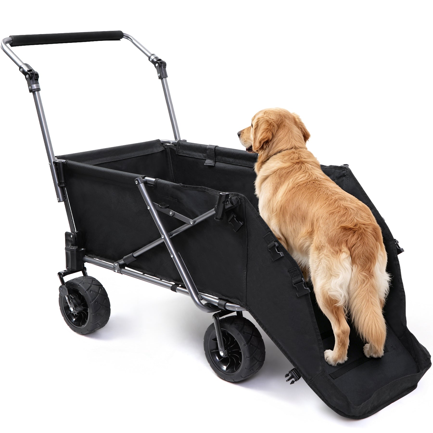 REDCAMP Large Dog Wagon Cart with Extendable Rear