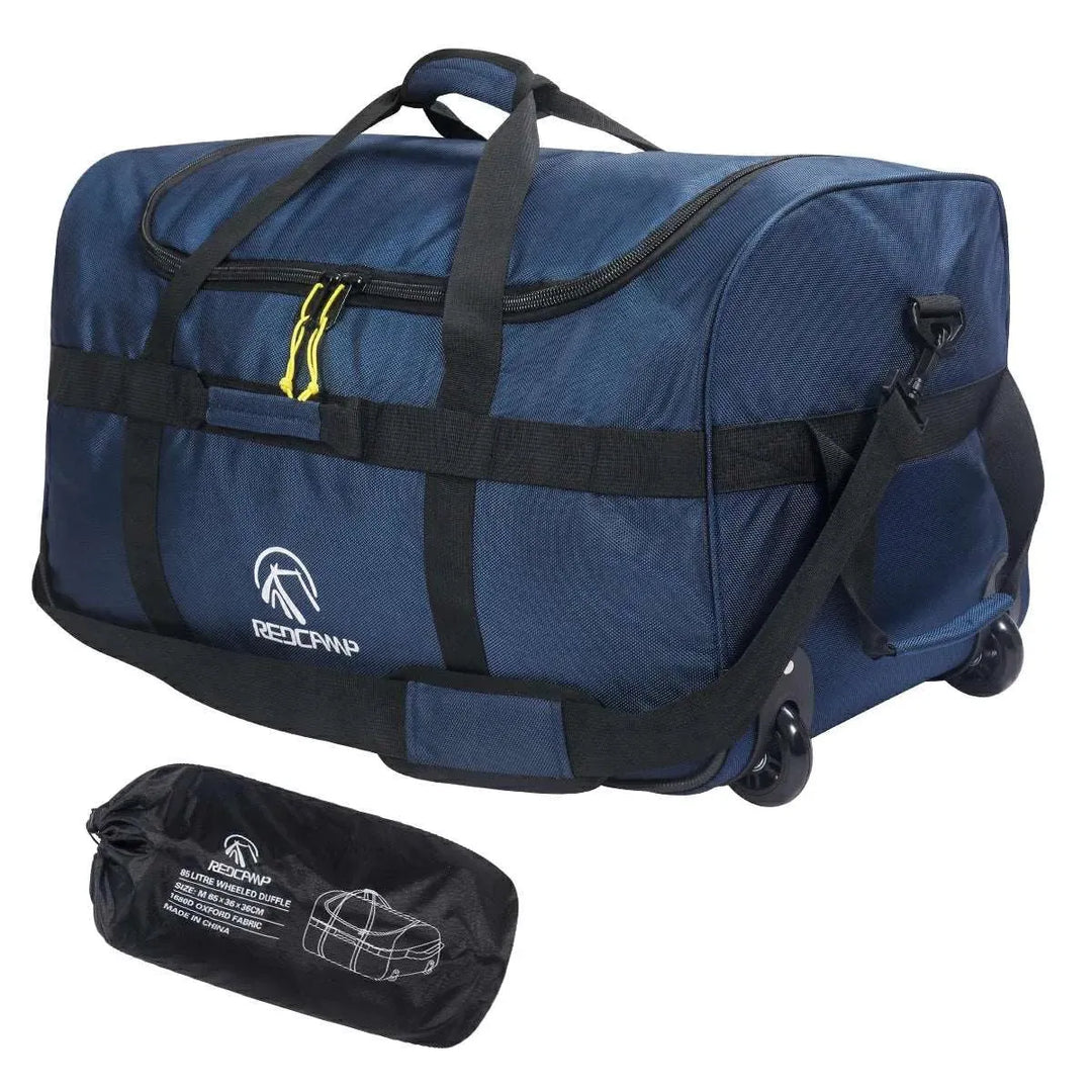 Foldable Duffle Bag with Wheels for Travel 85/120L - Redcamp