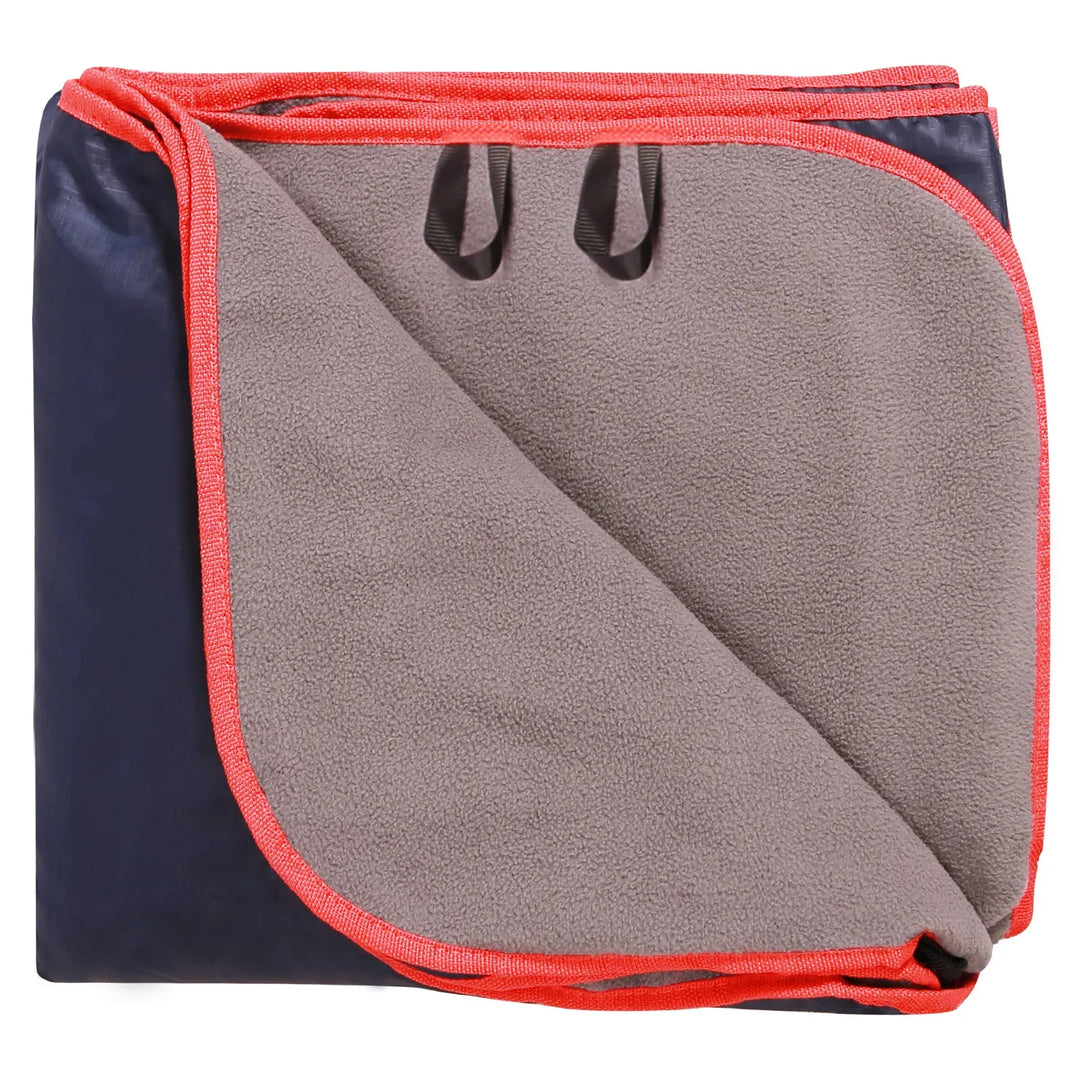 Outdoor Waterproof Blanket with Warm Fleece - Redcamp