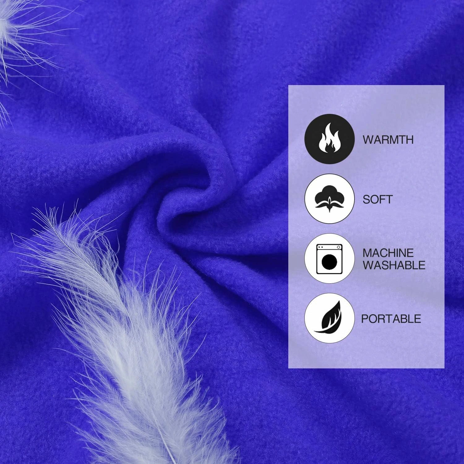 REDCAMP Fleece Sleeping Bag Liner for Adult Warm or Cold Weather