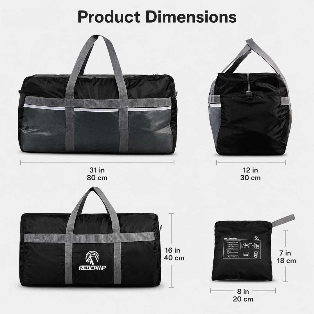 Foldable Oxford Travel Duffel Bag