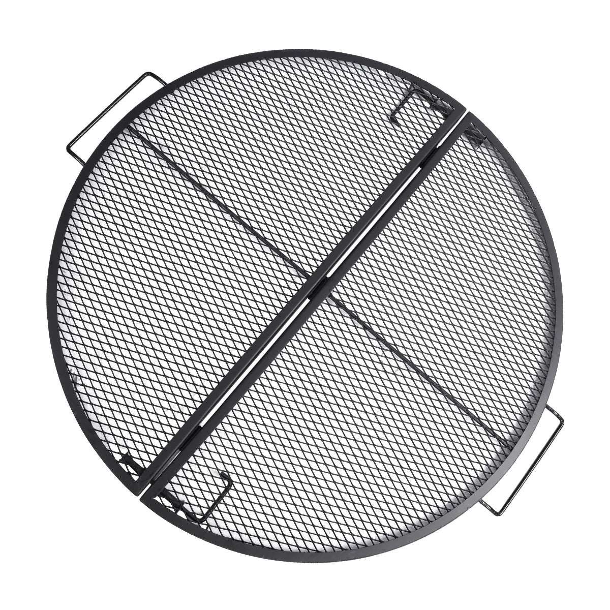 Foldable Fire Pit Grill Cooking Grate with Handle