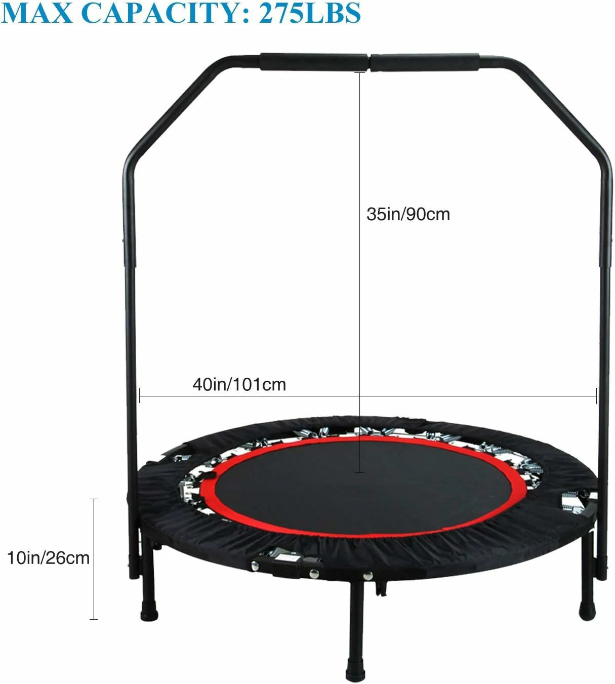 REDCAMP Mini Trampolines Rebounder for Adults