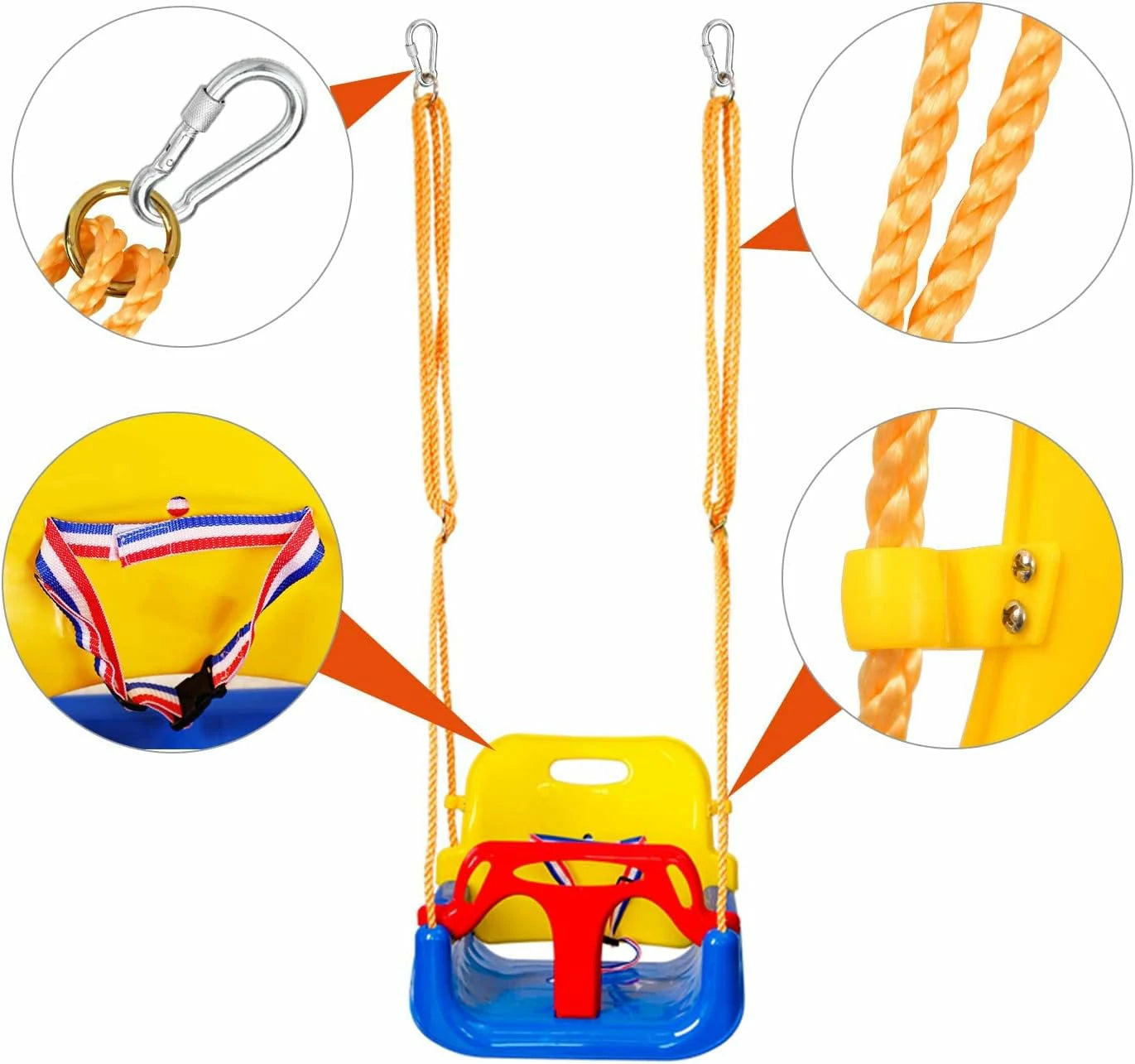 3-in-1 Baby Swing Seat