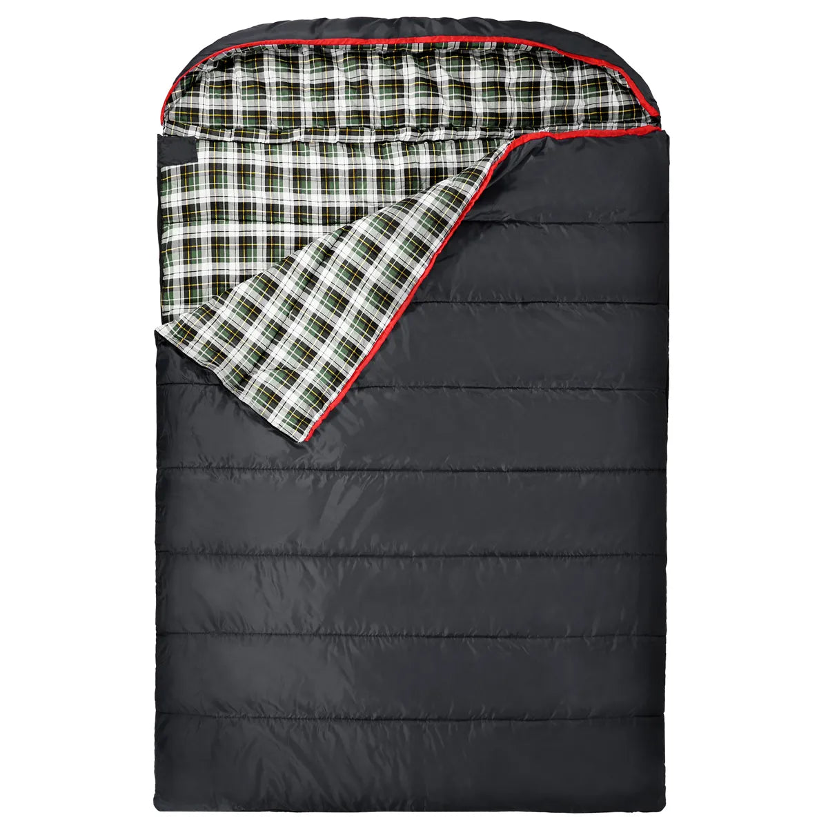 REDCAMP Flannel Double Sleeping Bag for Adults