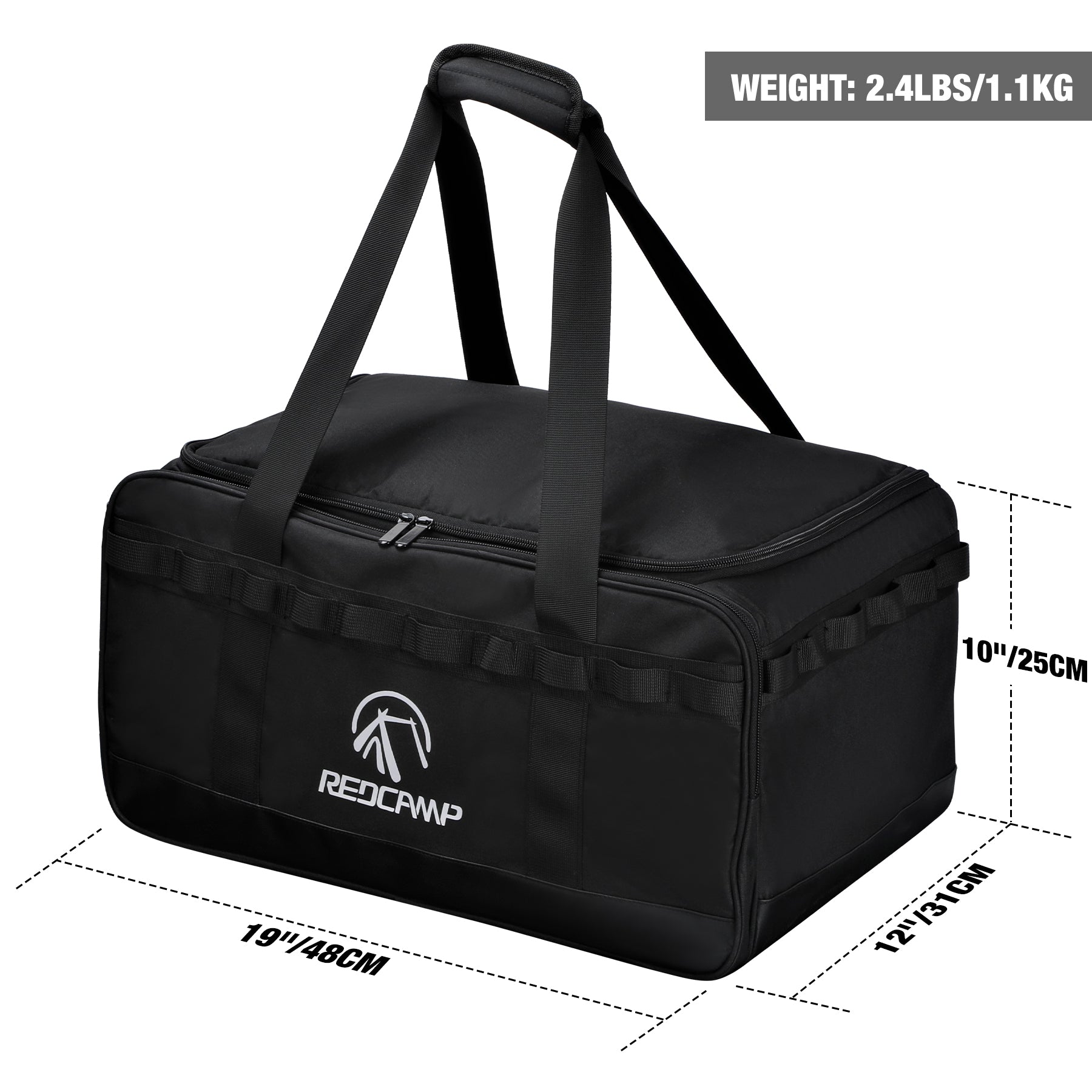 35L Camping Tote Organizer