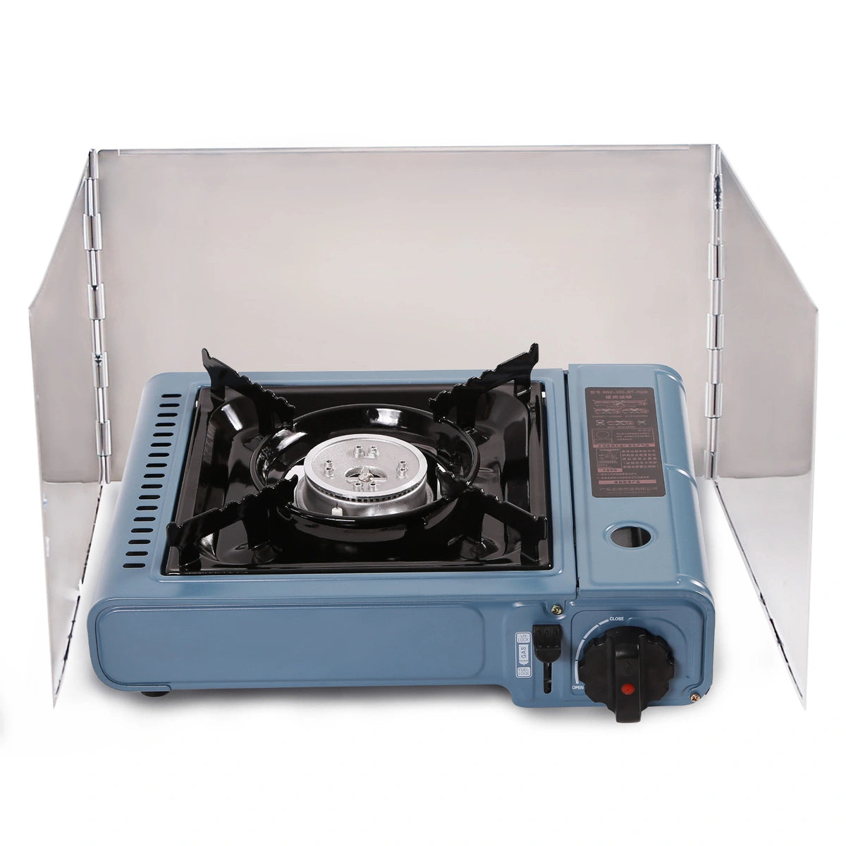 Folding Stainless Steel Stove Windscreen for Outdoor