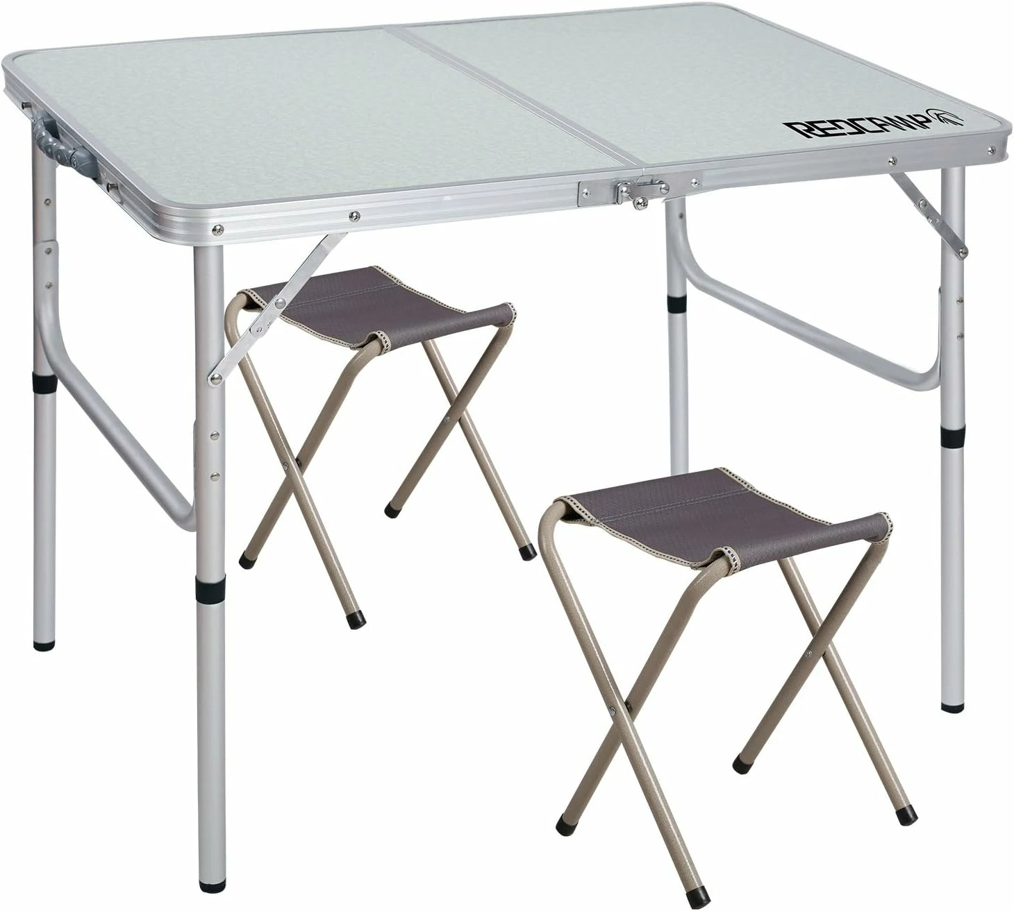 REDCAMP Folding Camping Table Adjustable
