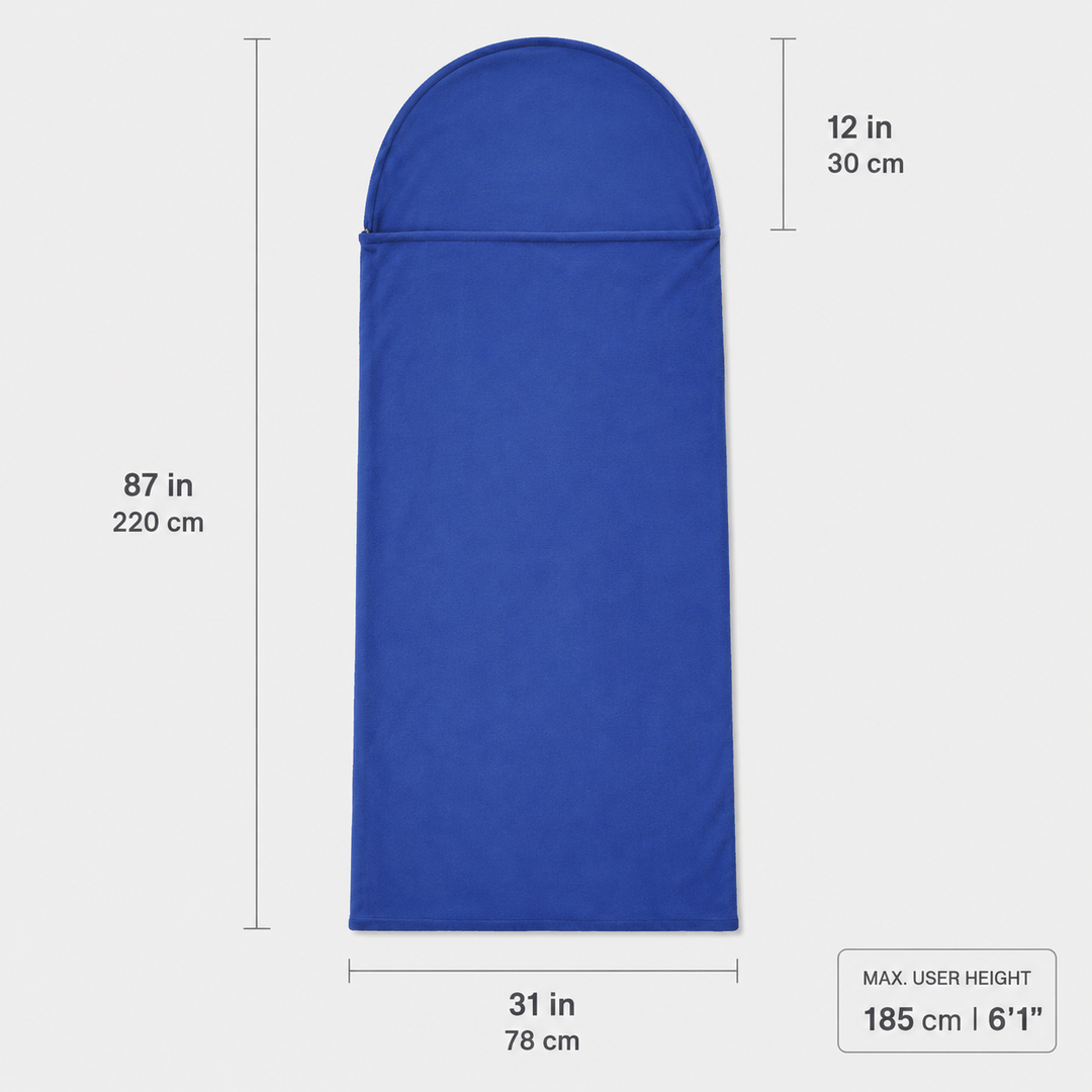 Fleece Sleeping Bag Liner for Adult