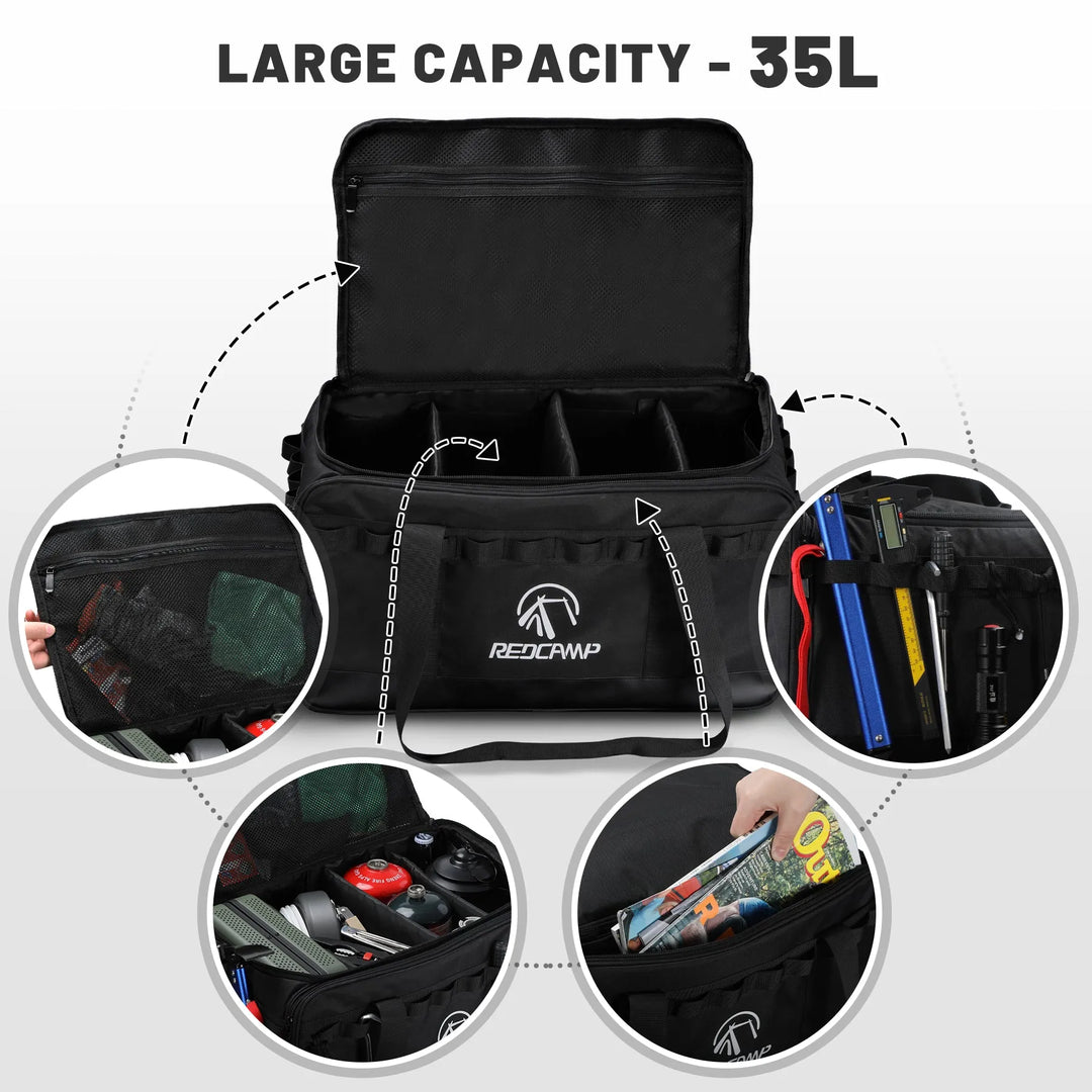 35L Camping Tote Organizer - Redcamp