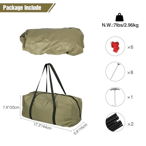 Waterproof Car Awning Shelter Tent with Carrying Bag