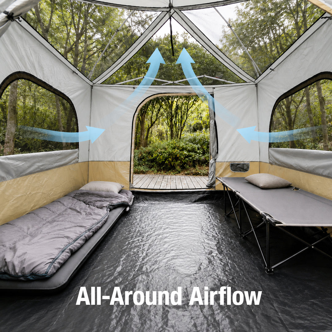 Canopy Tent Inner Tent with Porch for 10x10 & 10x20 Canopies(Canopy not Included)