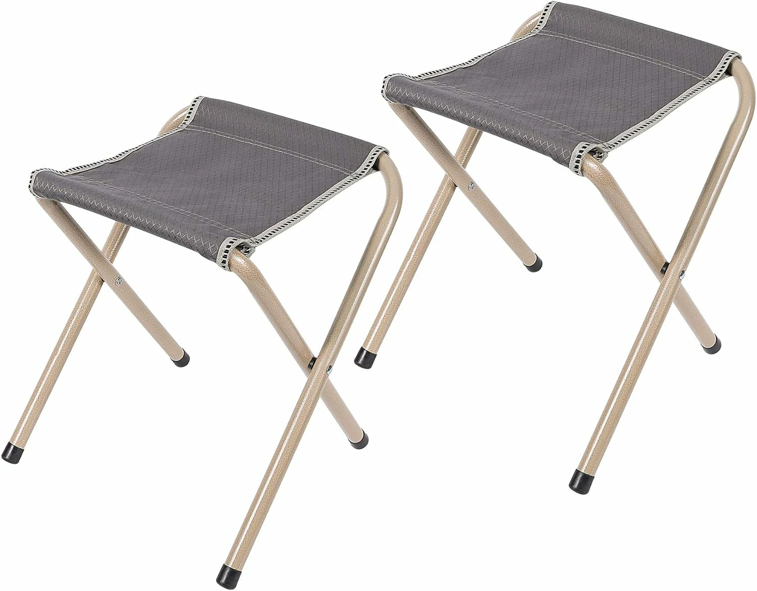 REDCAMP Folding Camp Stools for Adults Heavy Duty 2 Pack