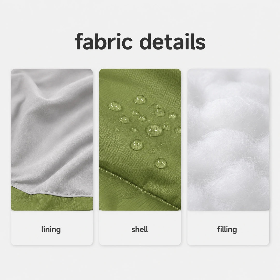 Ultralight Warm Weather Sleeping Bag with Compression Sack