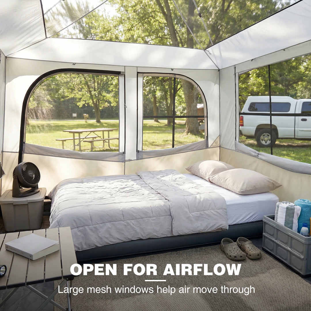 Canopy Tent Inner Tent with Porch for 10x10 & 10x20 Canopies(Canopy not Included)
