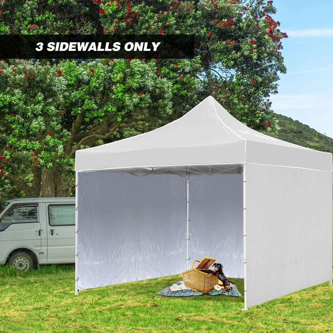 10x6.2ft Instant Canopy Sidewall for 10x10ft Pop Up Canopy - Redcamp
