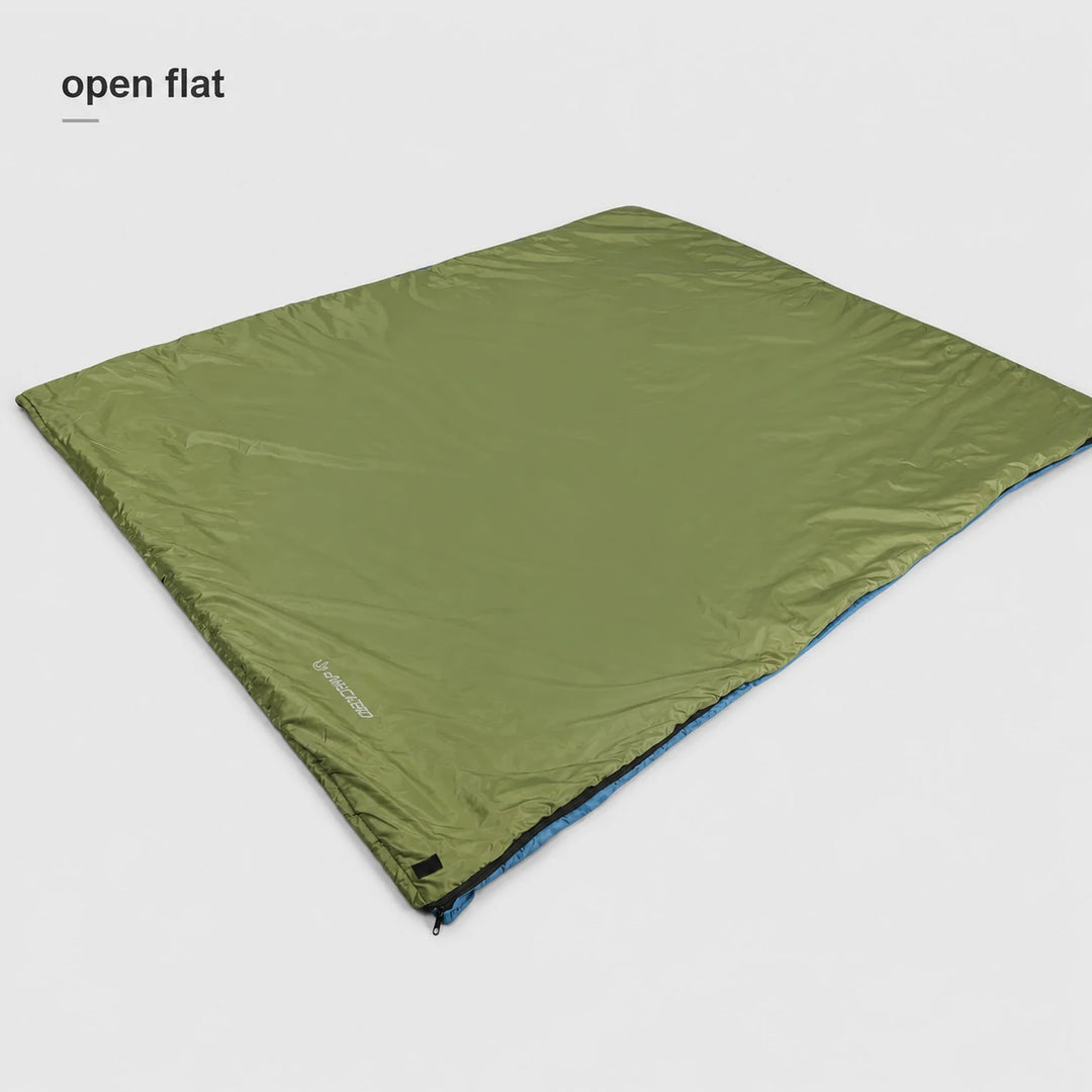 Ultralight Warm Weather Sleeping Bag with Compression Sack