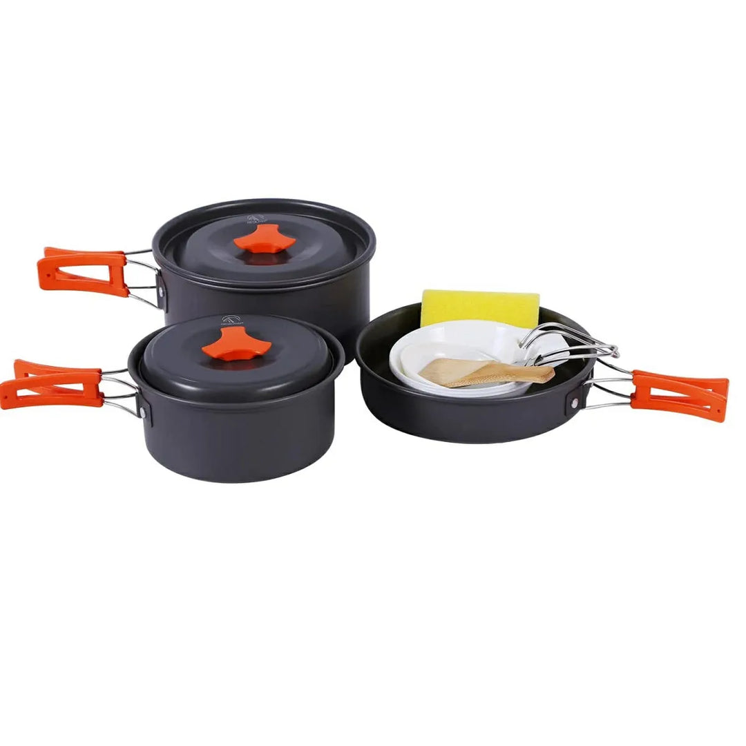 11/12/22 PCS Camping Cookware Mess Kit - Redcamp