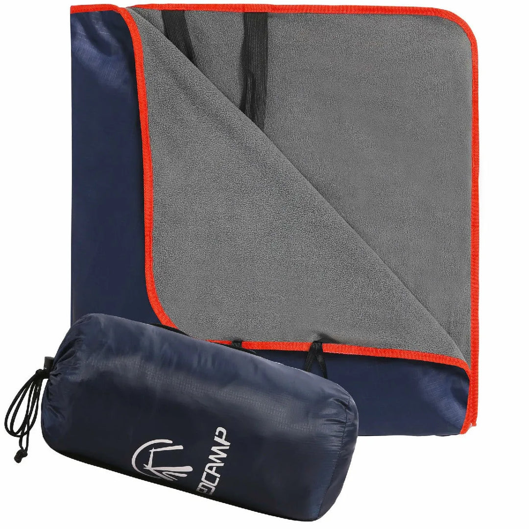 Waterproof Warm Stadium Blanket 79"x79" for Camping & Events - Redcamp