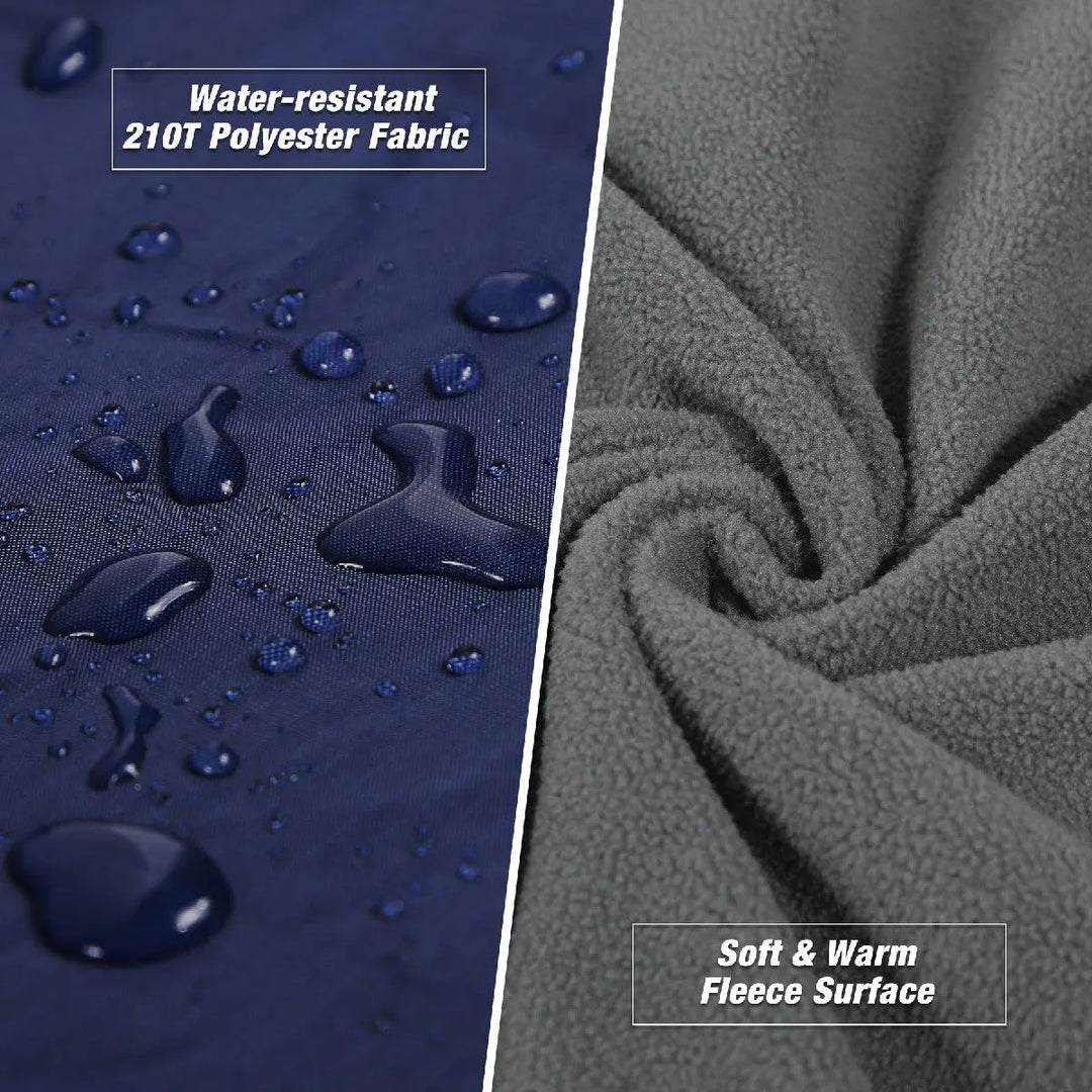 Waterproof Warm Stadium Blanket 79"x79" for Camping & Events - Redcamp