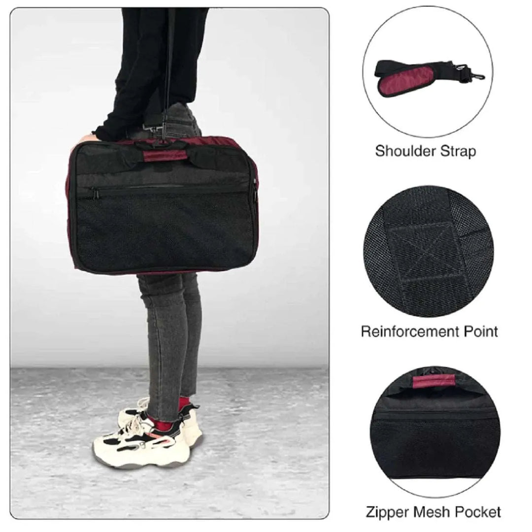 Large Duffle Bag with Wheels and Backpack Straps 100/120/140L - Redcamp