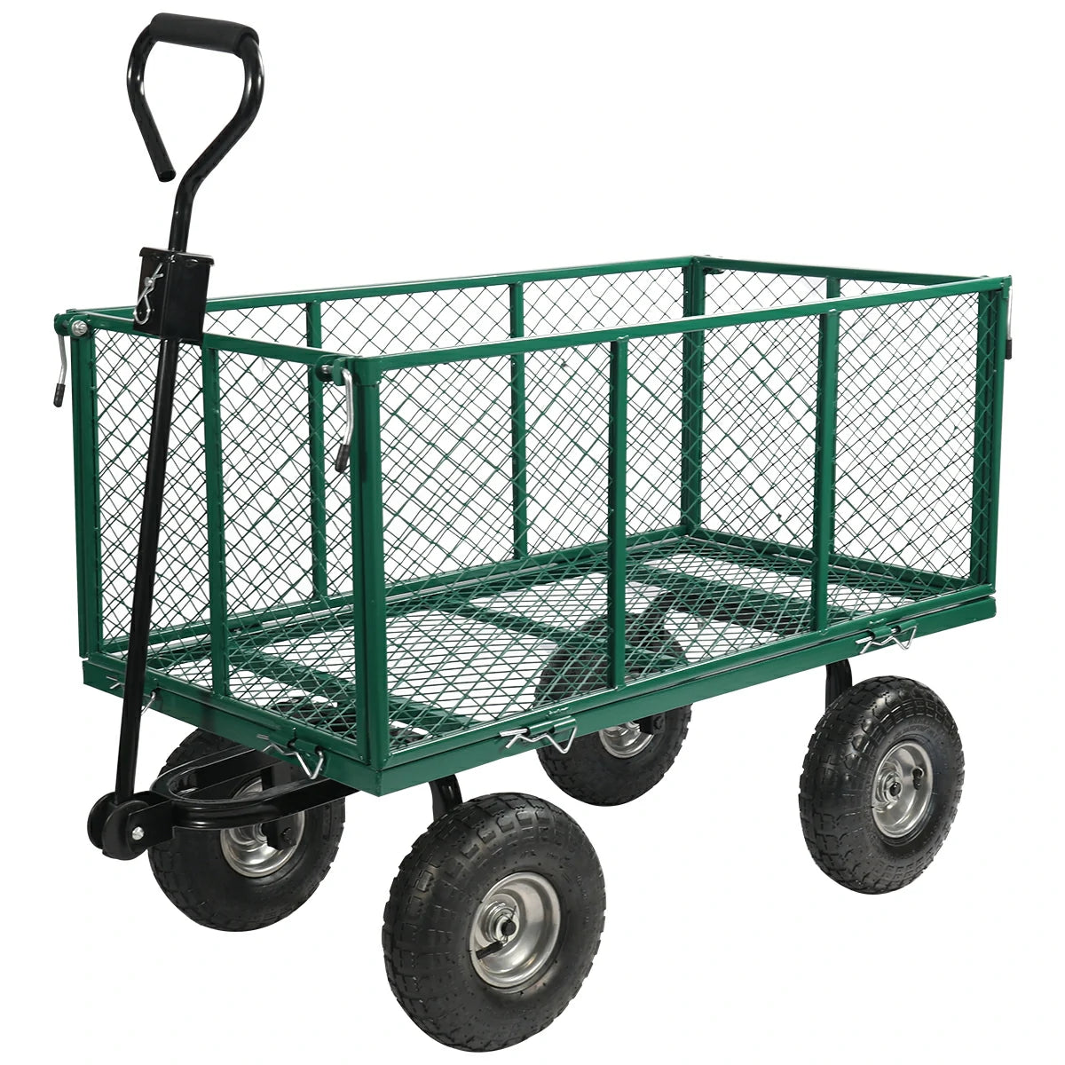 Mesh Steel Garden Cart
