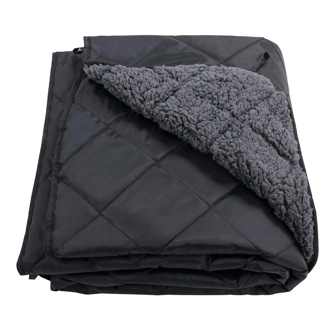 Waterproof Stadium Blanket with Sherpa Lining - Redcamp