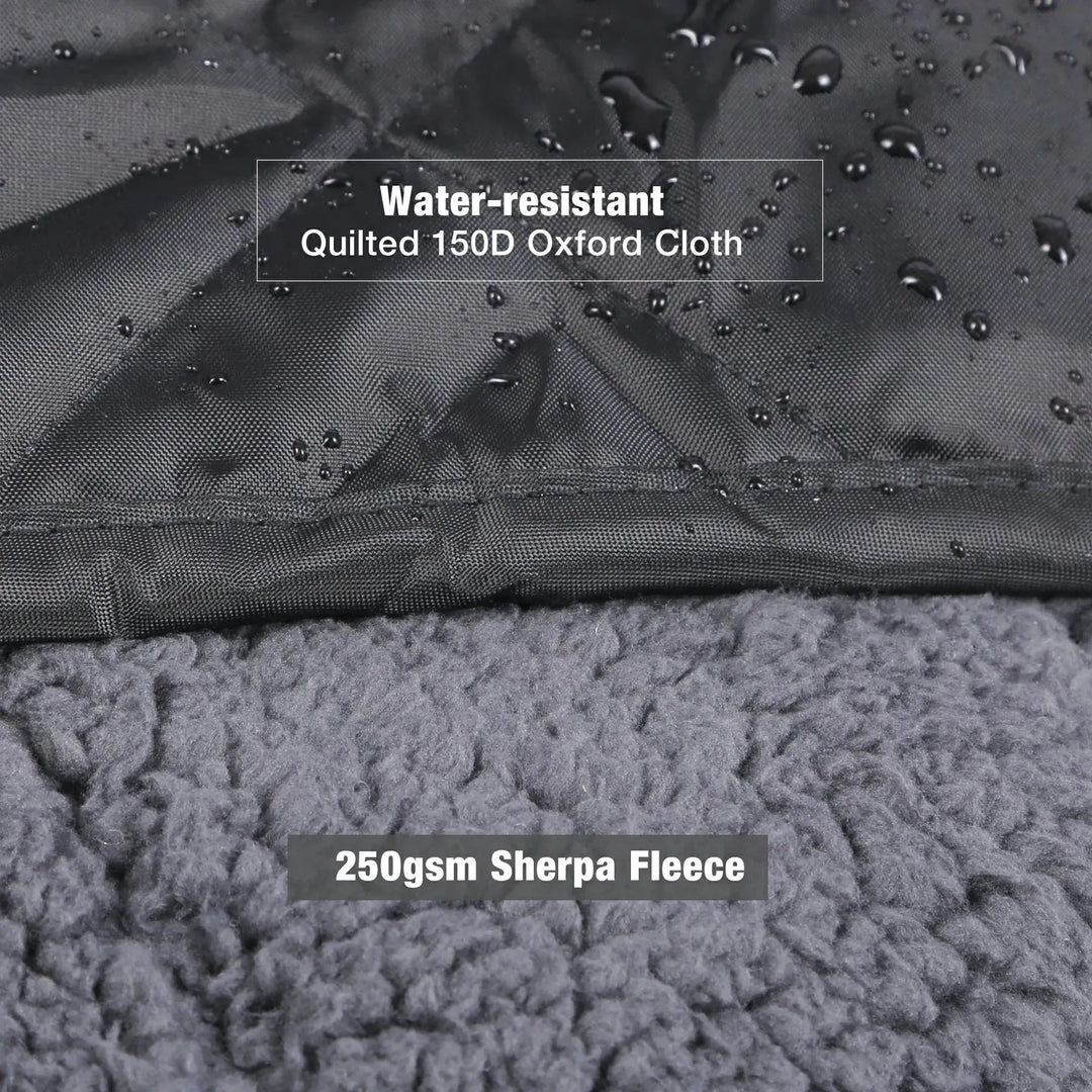 Waterproof Stadium Blanket with Sherpa Lining - Redcamp