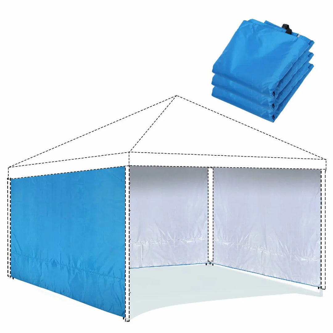 Instant Canopy Sidewall for 10x10ft Pop Up Canopy - Redcamp