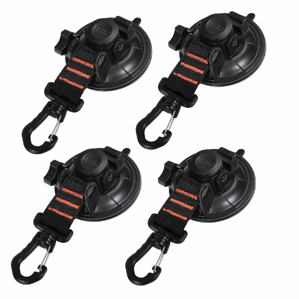 Heavy Duty Suction Cup Anchor with Securing Hook Tie Down