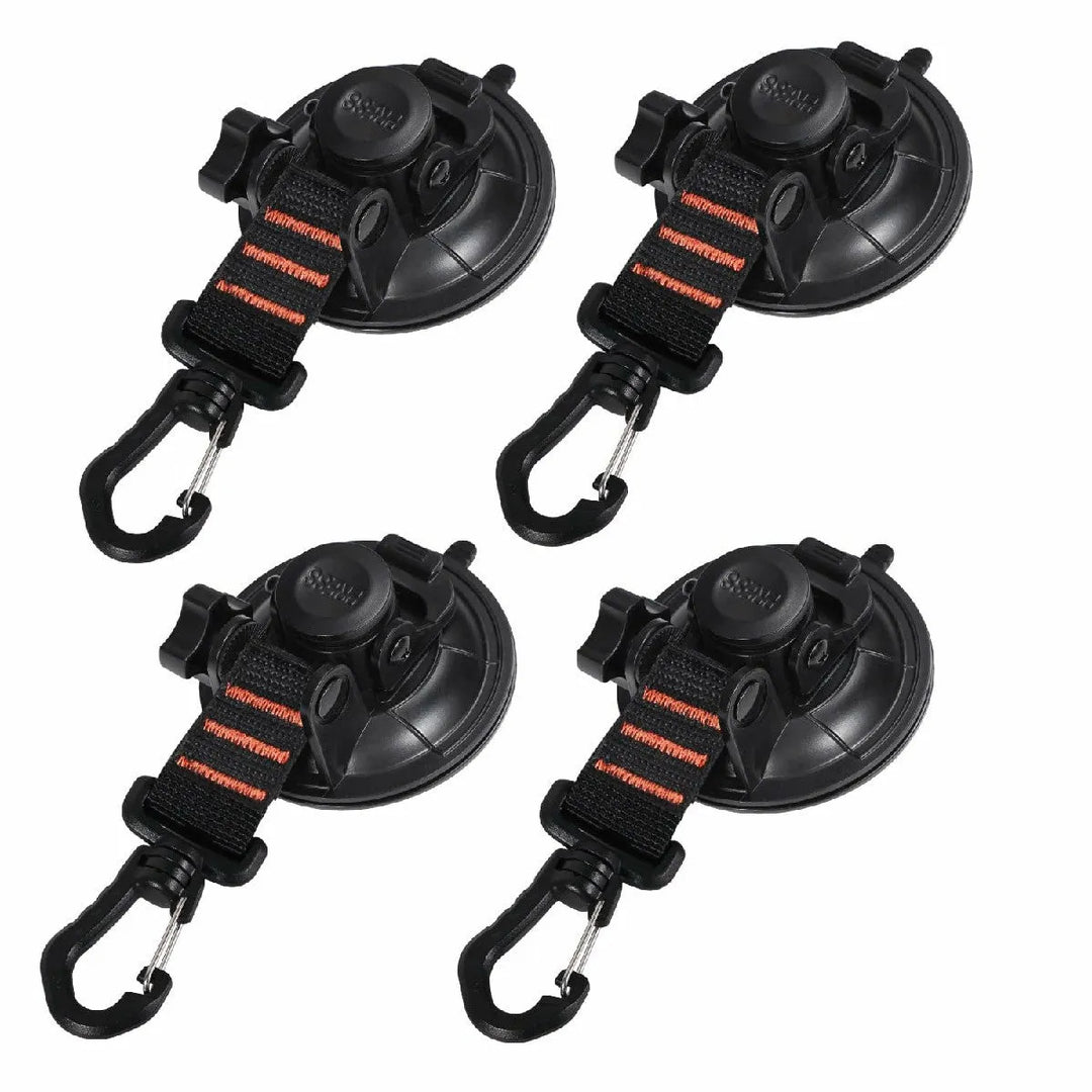 Heavy Duty Suction Cup Anchor with Securing Hook Tie Down - Redcamp