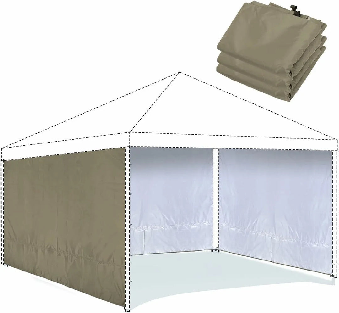 Instant Canopy Sidewall for 10x10ft Pop Up Canopy - Redcamp