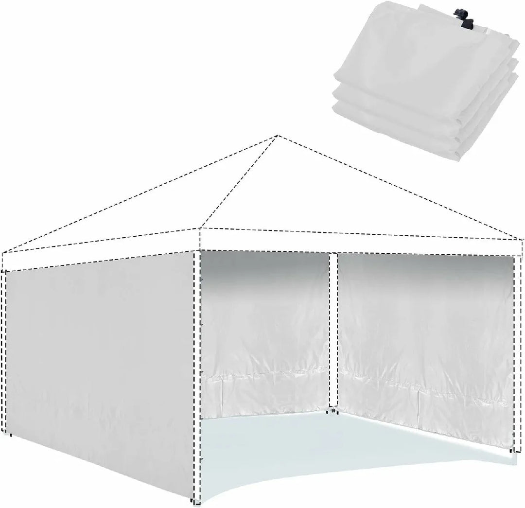 Instant Canopy Sidewall for 10x10ft Pop Up Canopy - Redcamp