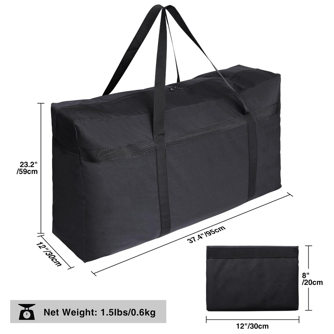 REDCAMP large rolling duffle bag 180L option dimensions and net weight diagram