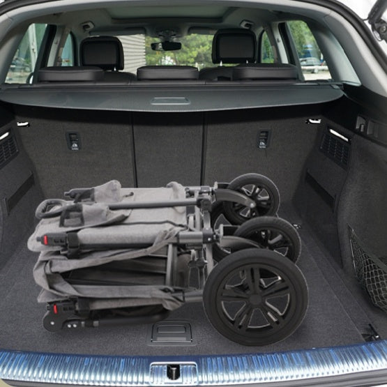 Stroller Wagon for 2 Kids ，Foldable Push Pull Wagon with Canopy