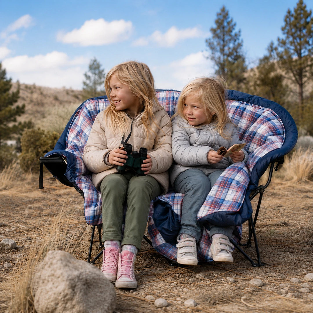 Cotton Flannel Rectangular Sleeping Bag 32–77°F