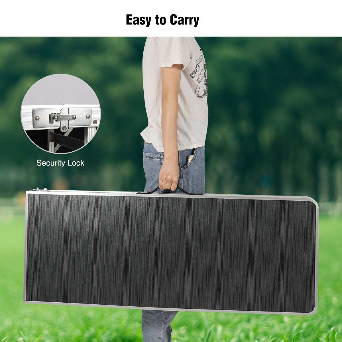 REDCAMP portable bar table easy to carry