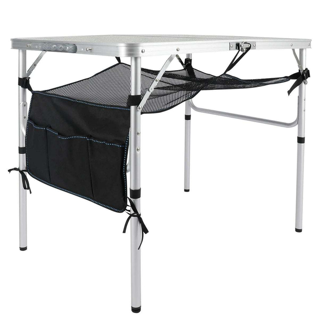 Aluminum folding table