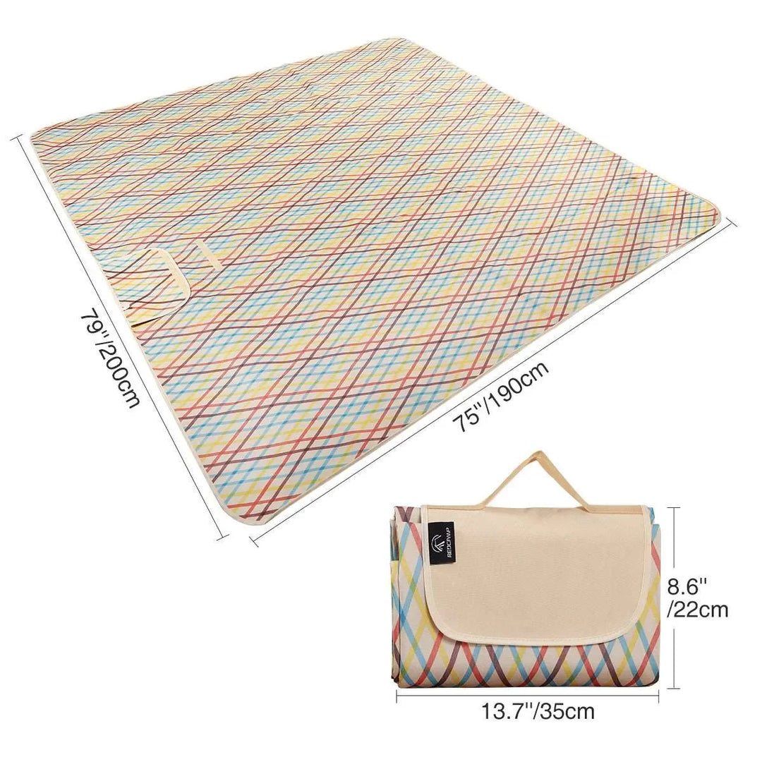 Extra Large Picnic Blanket Waterproof Sandproof - Redcamp