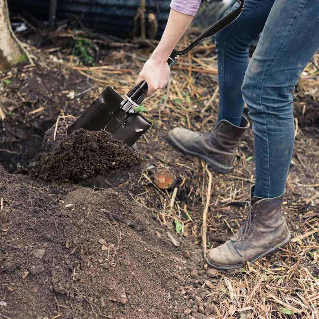 REDCAMP Military Small Folding Shovel For Camping Redcamp