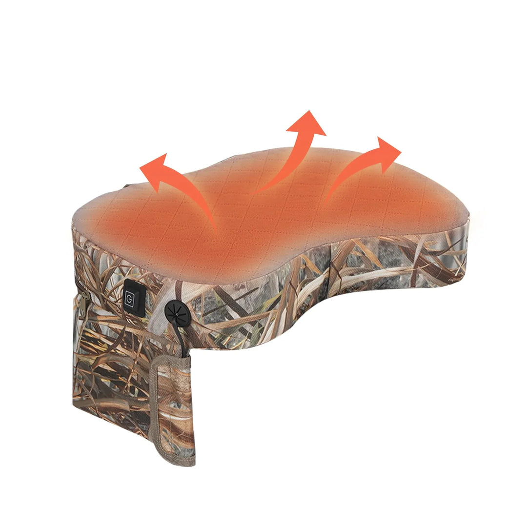 Waterproof Heated Seat Cushion with 3 Heat Levels