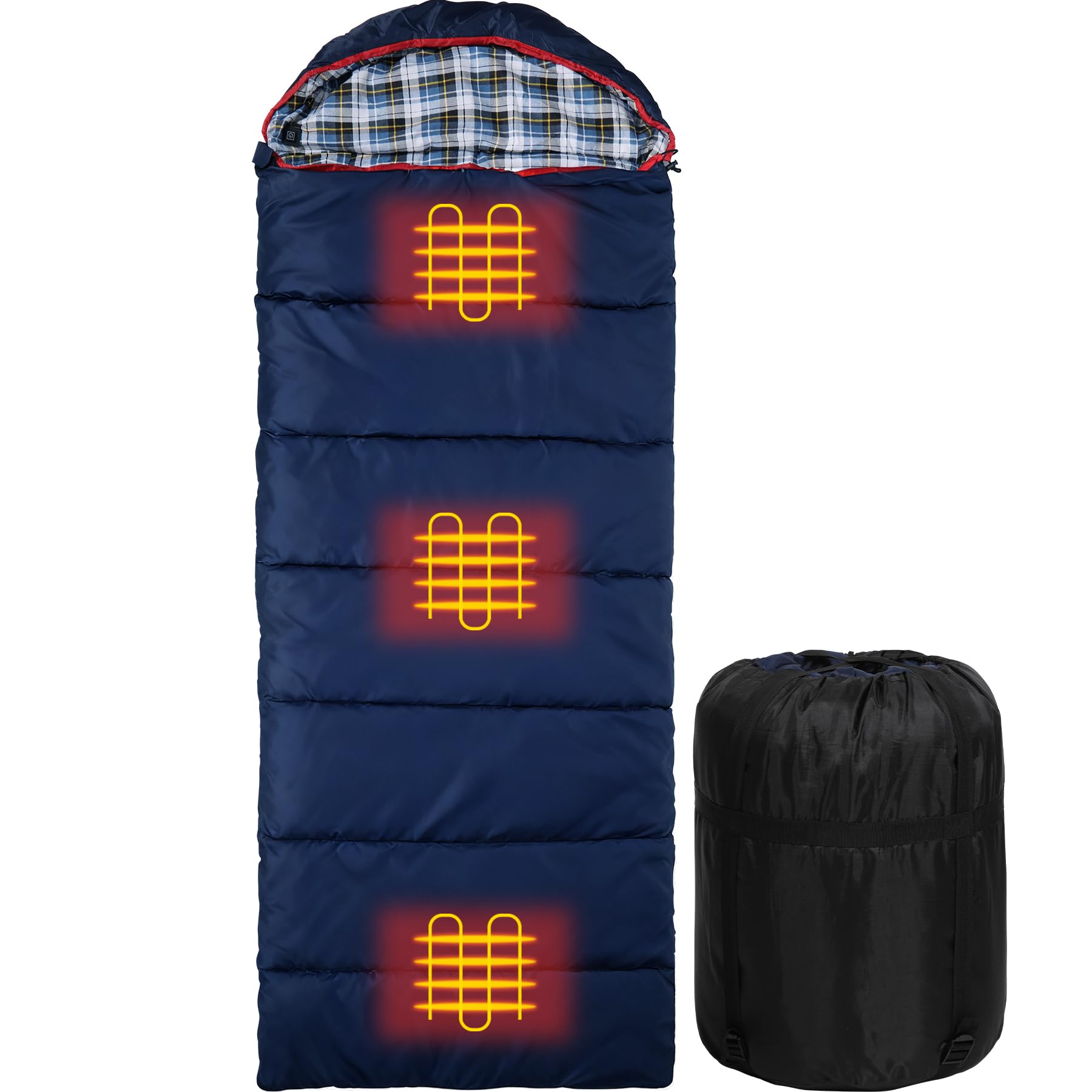 Heated Sleeping Bag with 3 Temperature